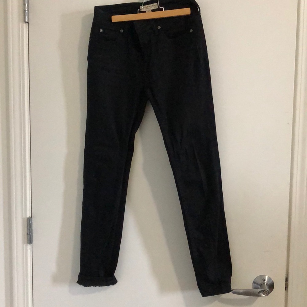 Black Burberry jeans